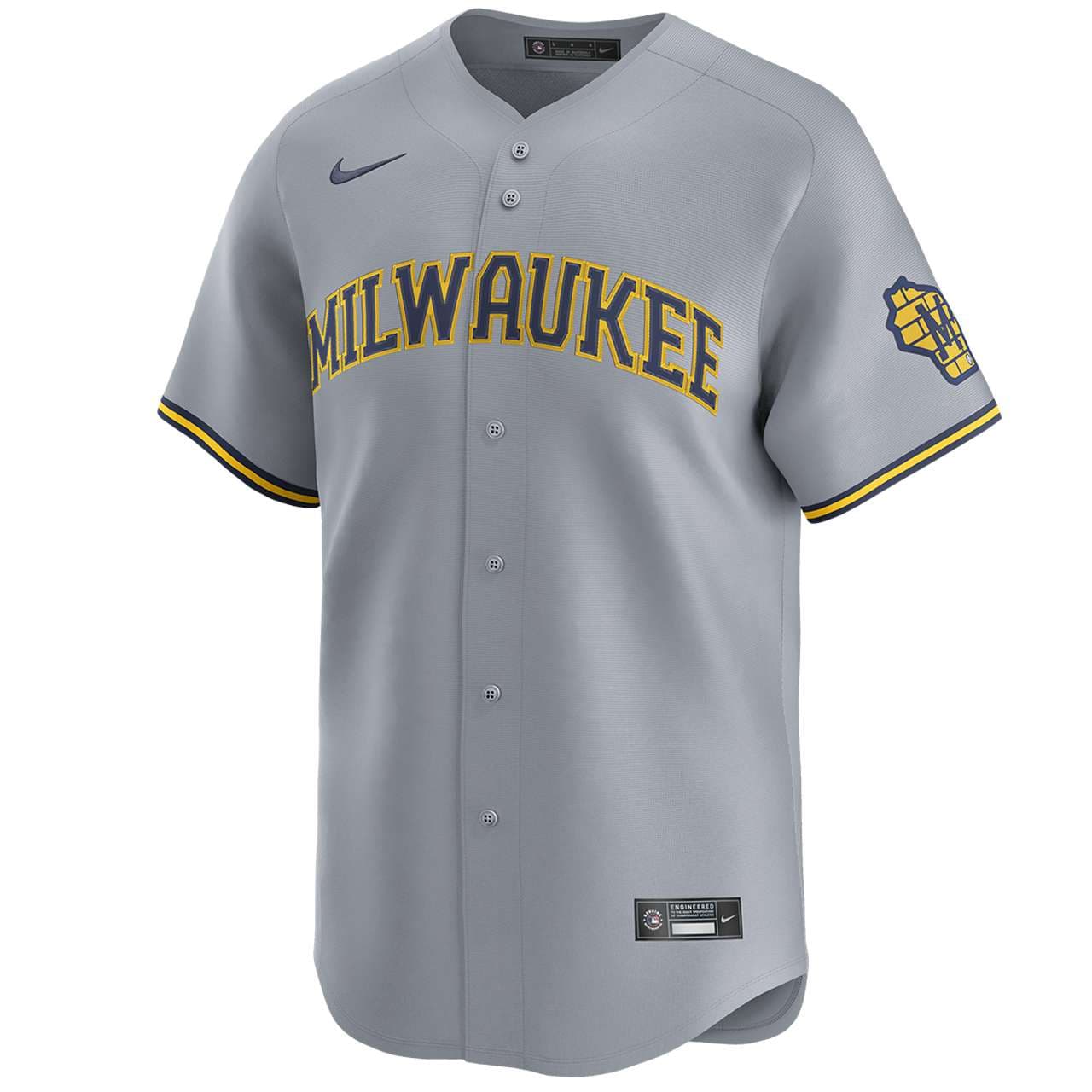 Milwaukee Brewers Nike Road jersey