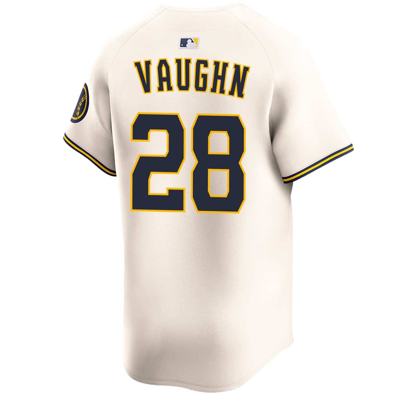 Andrew Vaughn #28 Milwaukee Brewers Jersey