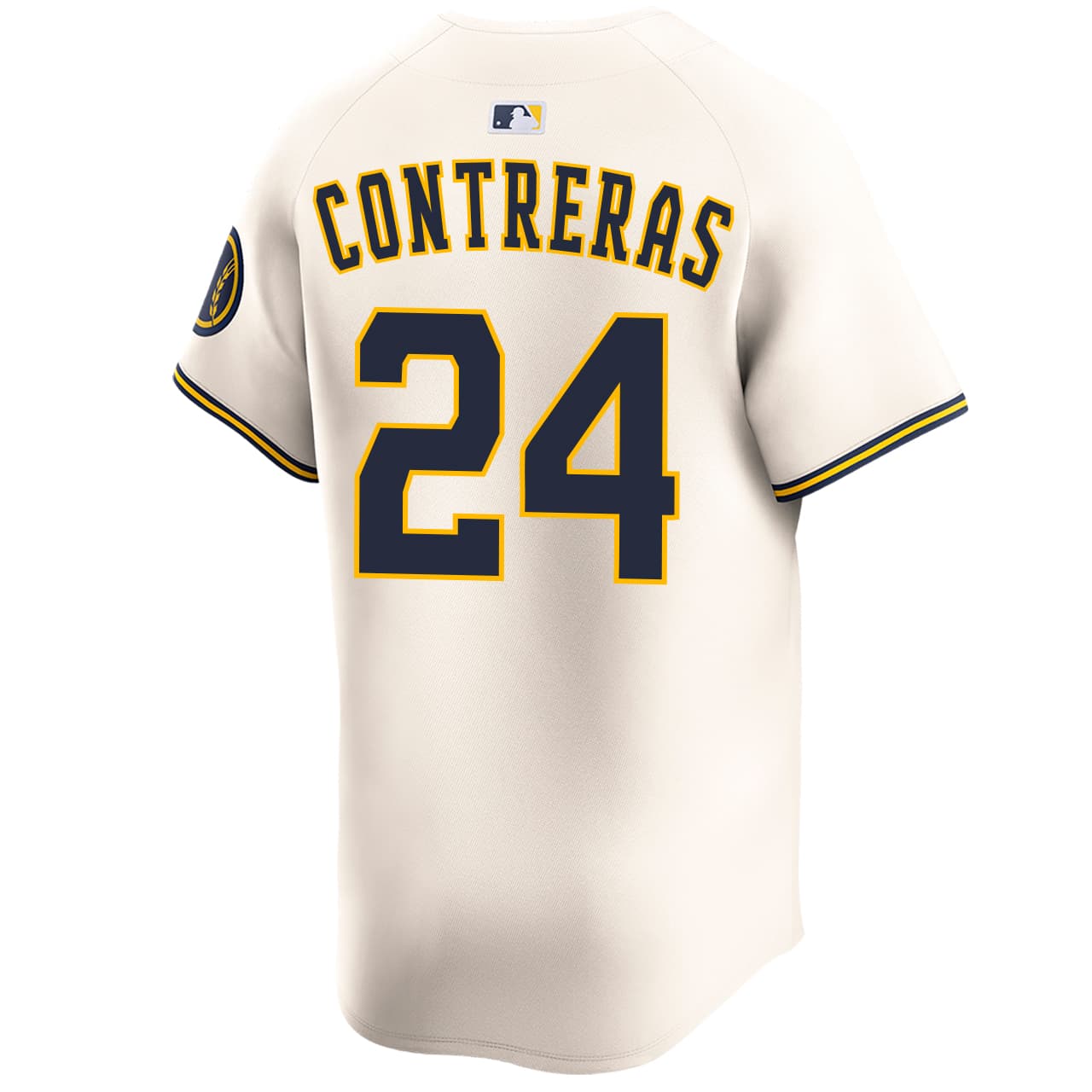 William Contreras #24 Milwaukee Brewers Jersey